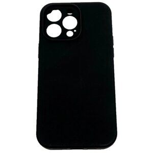 iPhone 14 Pro Max Phone Case Black Silicone Drop+ Anti-Scratch Shock-Proof EUC